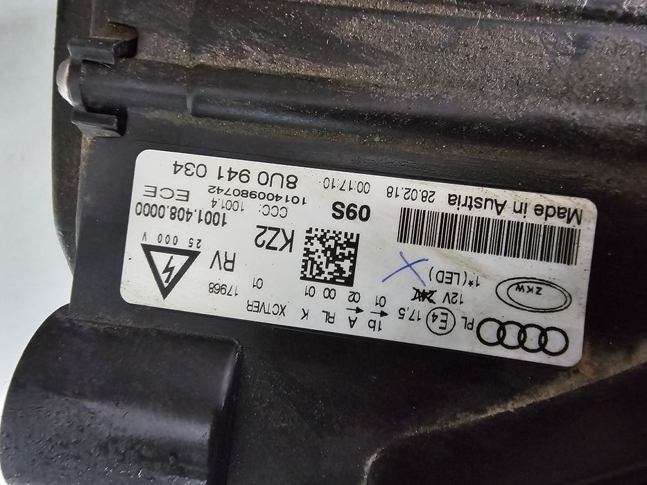 Far dreapta led Audi Q3 Facelift dupa 2015 cod 8U0941034