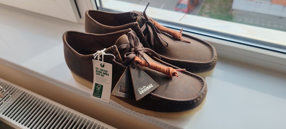 Mocasini piele naturala clarks