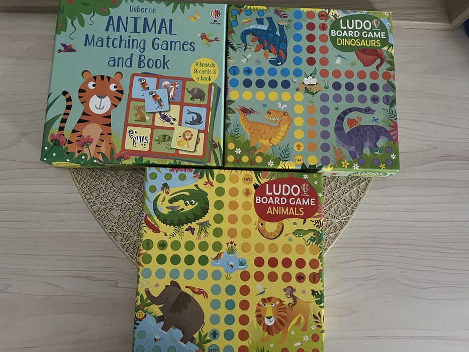 Jocuri noi de carti si de masa  Usborne