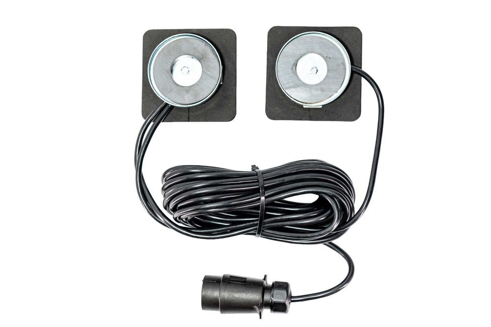 LED стопове за ремаркета и колесари, 12 V, пет функции, с магнит