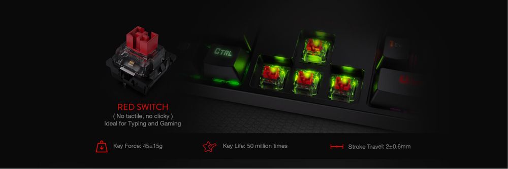 Механическая клавиатура Redragon SURARA K582 RGB