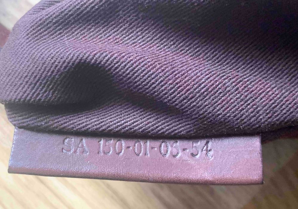 Auth Chloe Geantă Chic Verticală Piele Maro Tip Shopping Original