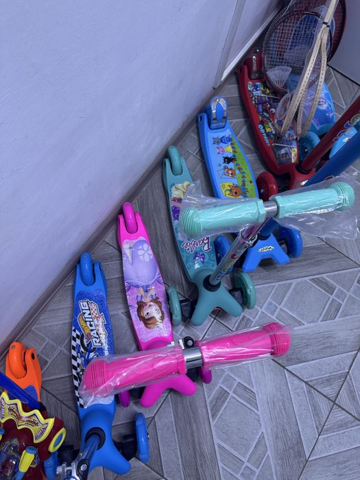 Самокаты детские для девочек для мальчика новые