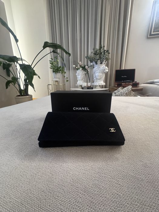 Chanel Orginial големи черни очила слънчеви