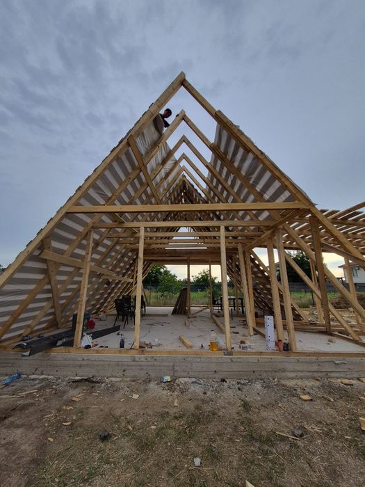 Construim case din lemn