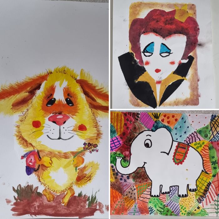 Продам рисунки детские