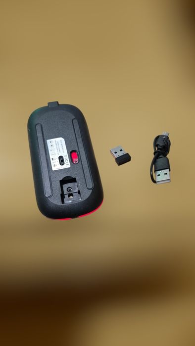Bluetooth/Блутуут Ултратънка и преносима безжична мишка с акумулаторна