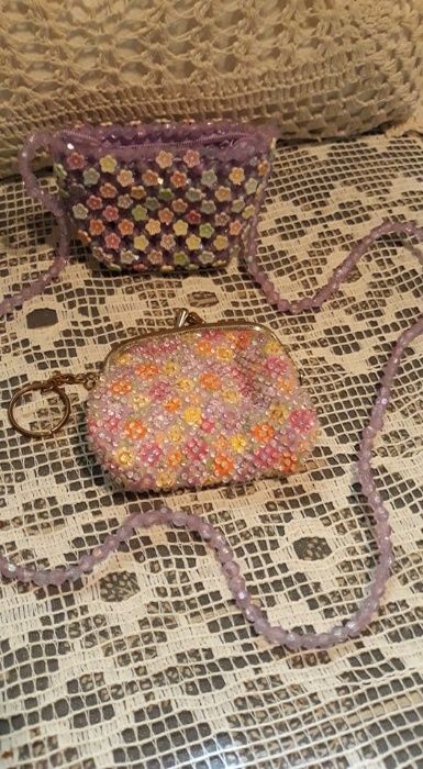 Детски -Портмоне и чанта от мъниста