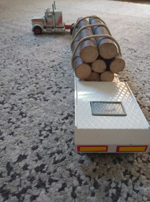 Camion Siku lowboy Grove white de colecție ,1980