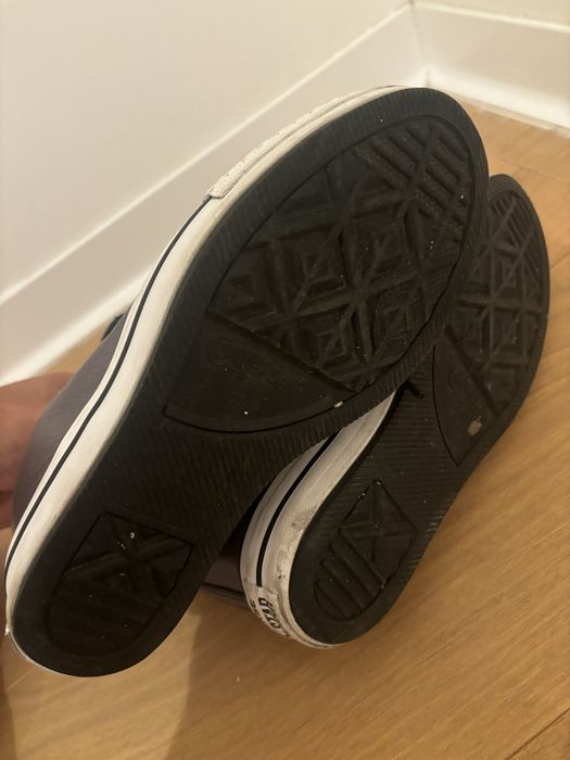 Adidasi Converse, nr 36, gri inchis