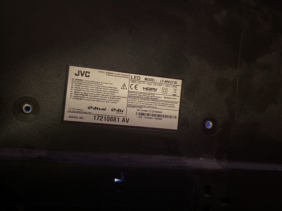 JVC 49” - 4K Smart TV