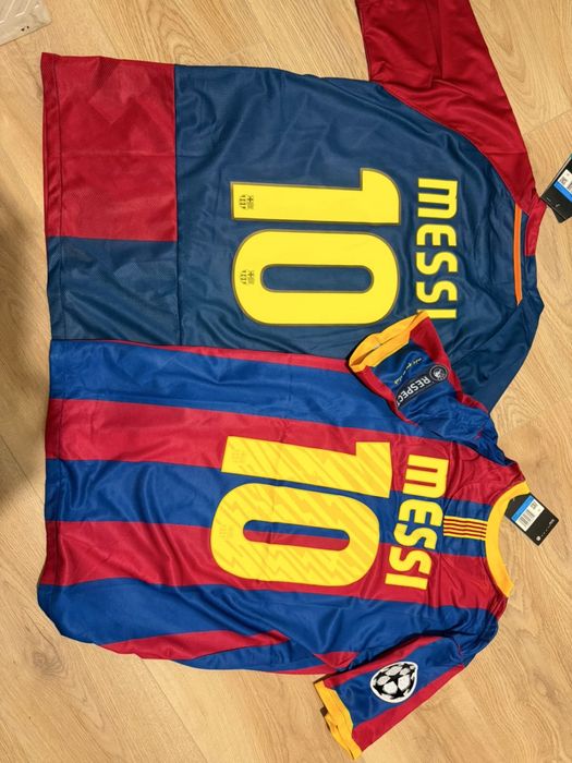 Tricou de fotbal Messi 10 Fc Barcelona Argentina Nike marime M