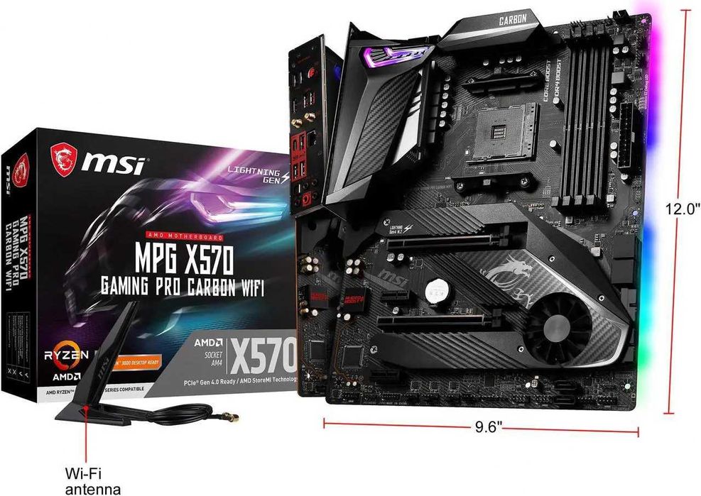 MSI MPG X570 gaming pro carbon wifi