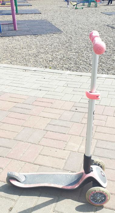 Vand trotineta copii _ fete 3 - 7 ani, Globber EXPERT LIGHT Roz