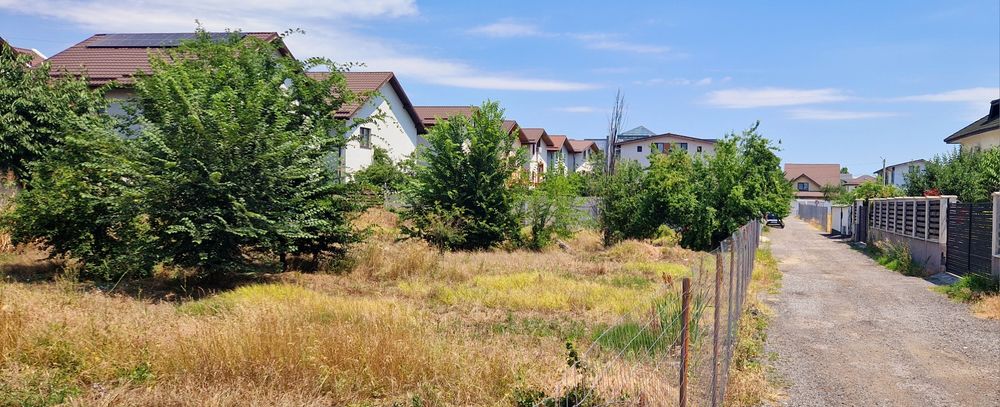 Teren intravilan 2000 mp
Chiajna, str. Acvilei - ideal
casă / duplex,