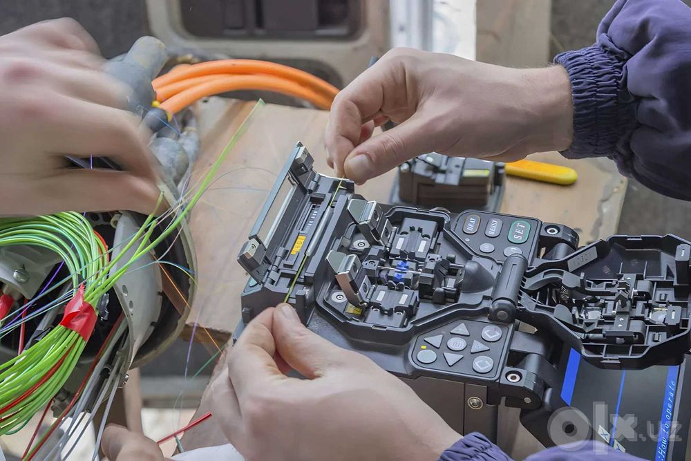 Optik tolali kabellarni payvandlash. FTTH монтаж. Сварка оптоволокна