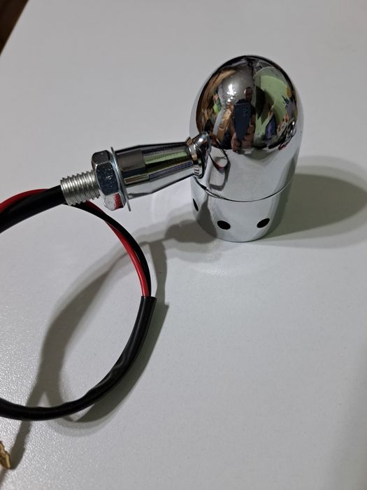 Semnalizari semnale moto metalice cromate Honda, Yamaha, Suzuki Noi!!