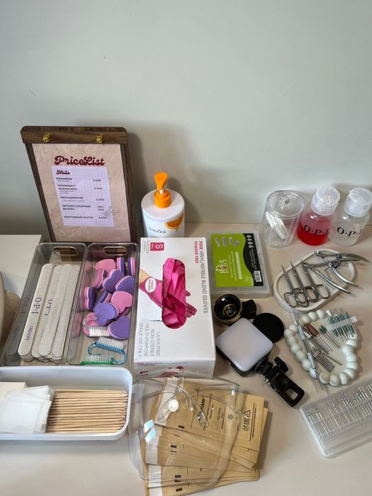 Готовый набор для маникюра