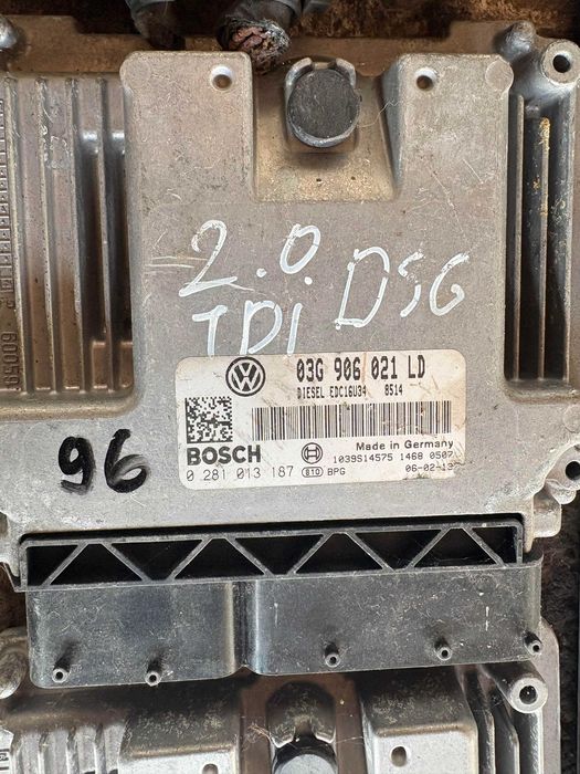 Компютър еку Шкода Октавия 2.0тди ecu електронен блок двигател