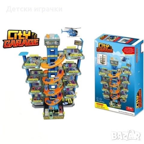 Паркинг гараж със 7 етажа и асансьор, със звук и осветление