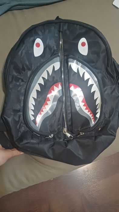 Ghiozdan bape culoare negru