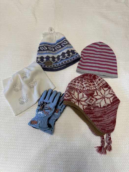 Пакет Шапки перчатки осень зима