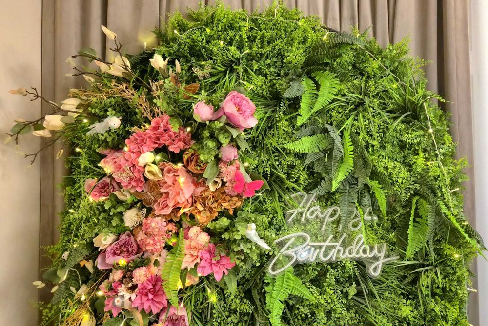 Panou decorativ floral – 1.30 m x 2.20 m