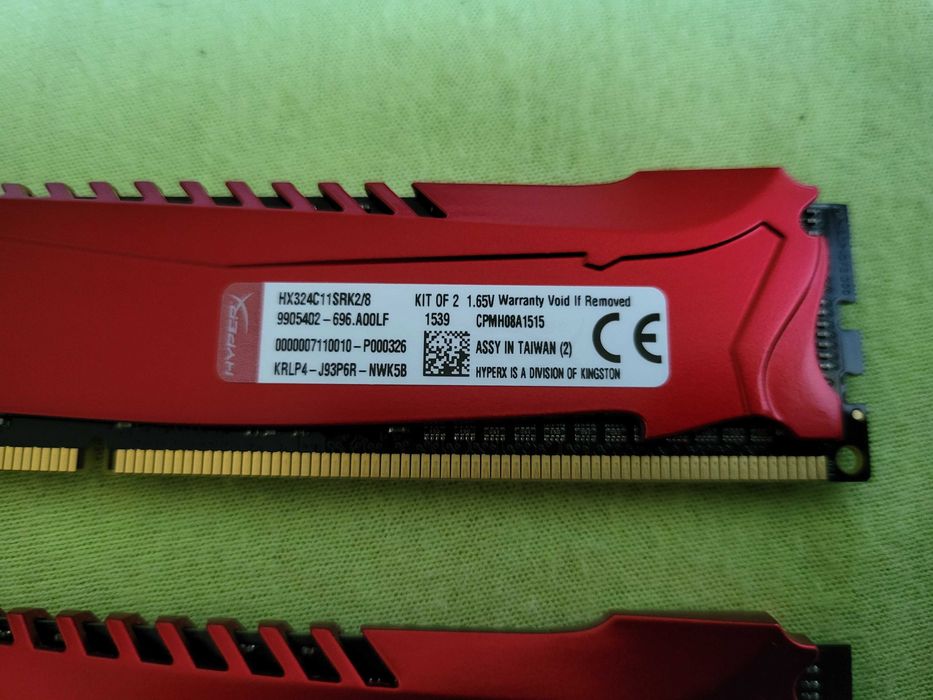 32GB Kingston HyperX savage 4x8GB 3200Mhz