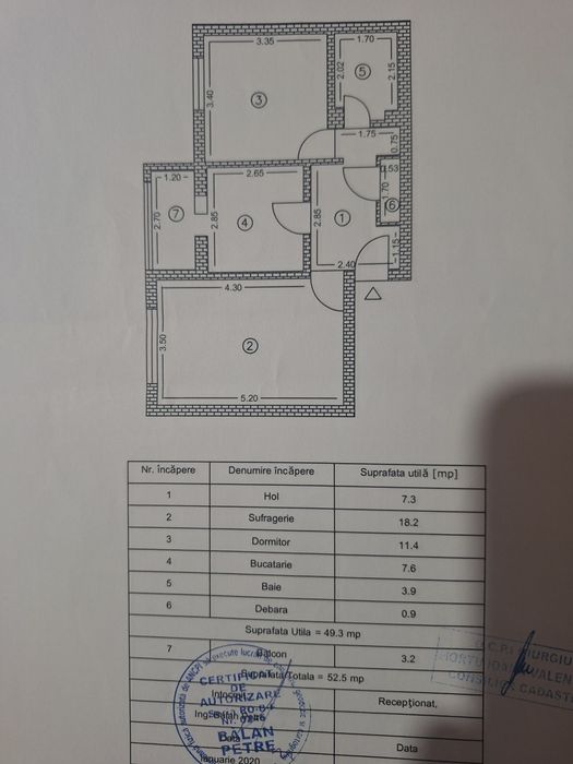 Apartament 2 camere - sos. București,  Patibar
