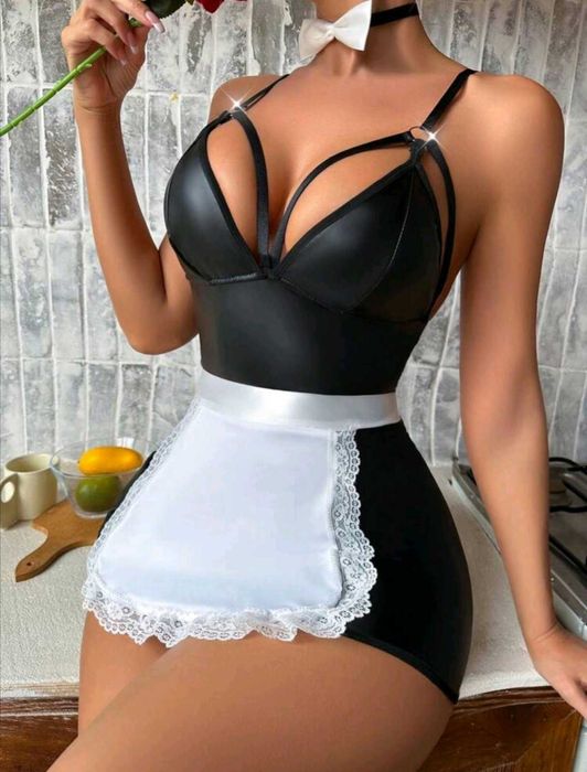 Секси бельо кожен комплект