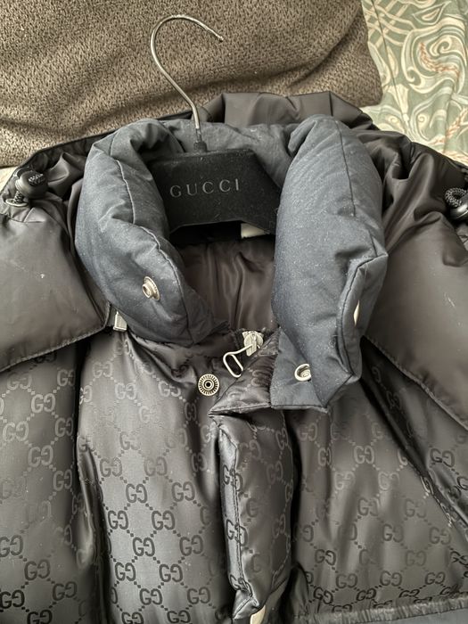 Пуховик куртка ниже колен Gucci