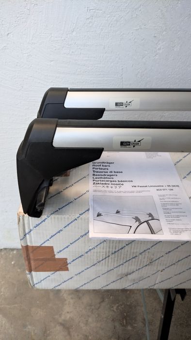 VW Passat B6 B7 Багажник за покрив (напречни греди, релси, рейлинг)