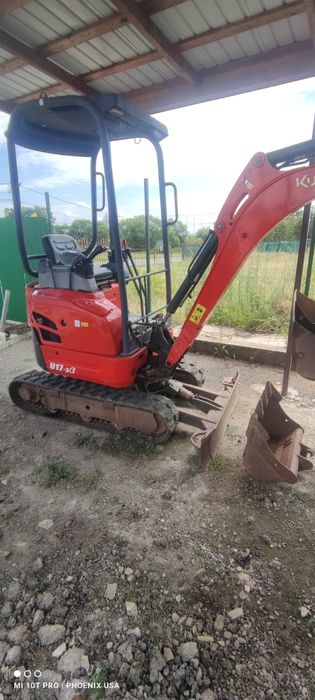 Mini excavator Kubota u17