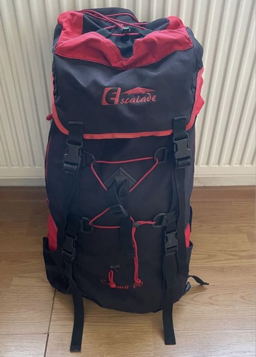 Rucsac de munte Escalade 60 L rosu/red