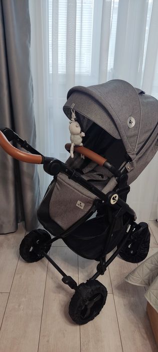LORELLI Premium Комбинирана количка 3в1 CRYSTA GREY
