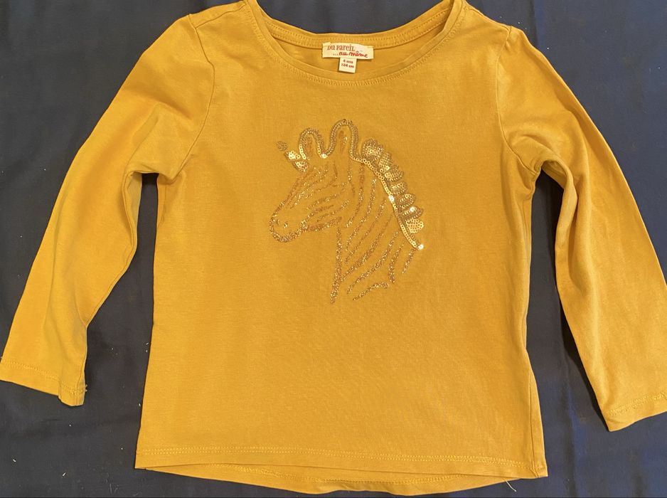 Bluză fetițe Du Pareil au Même, 4-5 ani, bumbac
