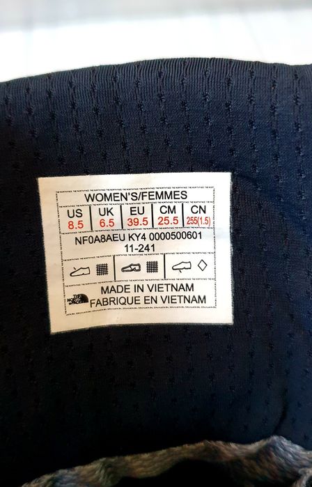 The North Face Gore - Tex  39.5/25.5см ОРИГИНАЛ  Дамски  обувки