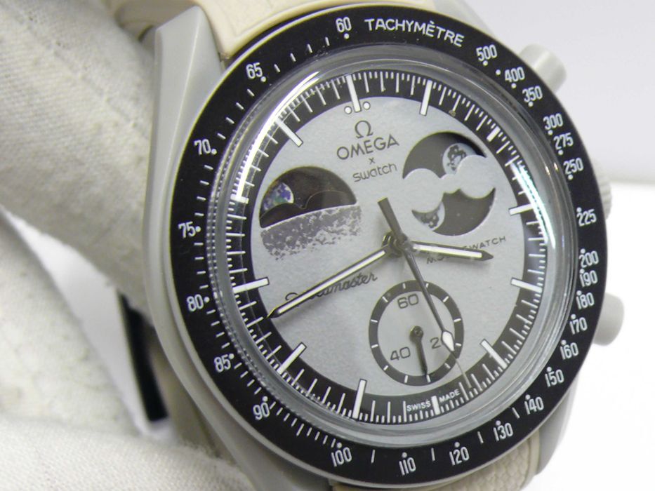 Omega x Swatch MoonSwatch Mission to the Moon Мъжки ръчен часовник, работещ