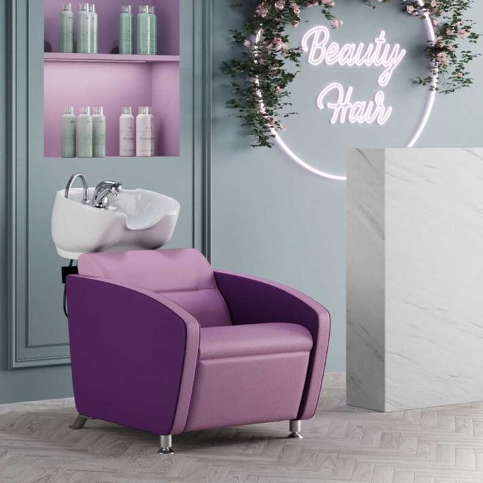 Измивна фризьорска колона Cubo basic - Pinki