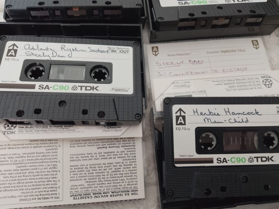 Casete audio, mini colecție. TDK SA-C 90, Pink Floyd.