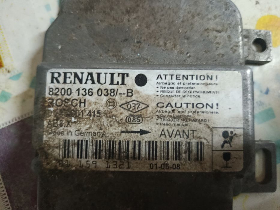 Calculator airbag Bosch Renault