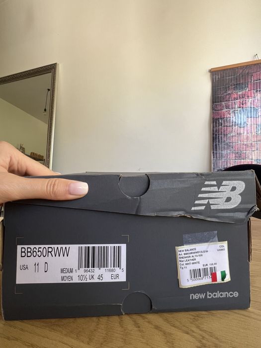 Маратонки new balance 650