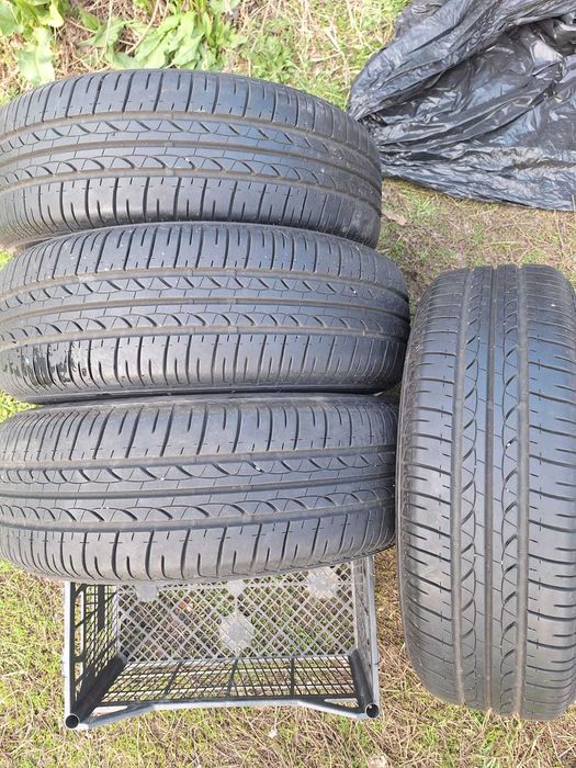 4 buc anvelope vara bridgestone stare f buna cu jante originale
