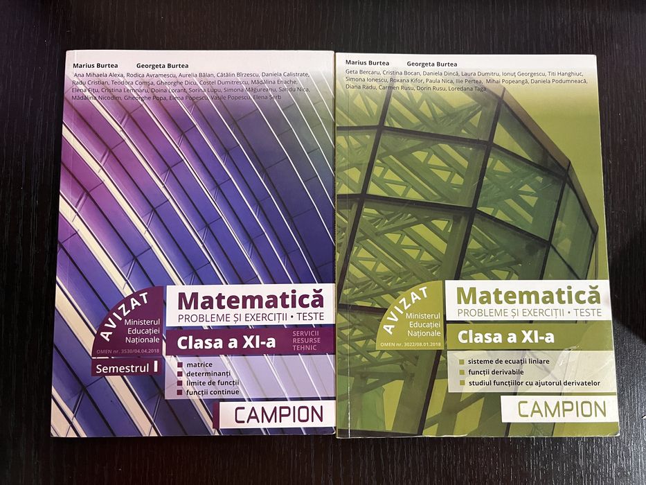 Matematica clasa aXI-a