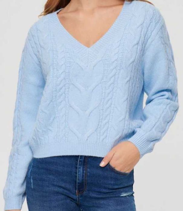 Pulover - NOU - Livrarea 5 lei - de Crăciun - bleu