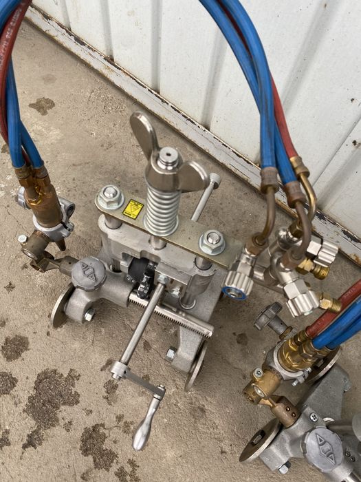 Masina de taiat tevi cu oxi gaz manuala