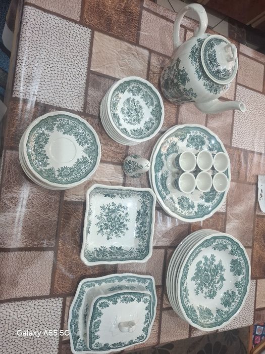 Serviciu masă Vitange Villeroy&Bosch "Fasan Green " 22 piese