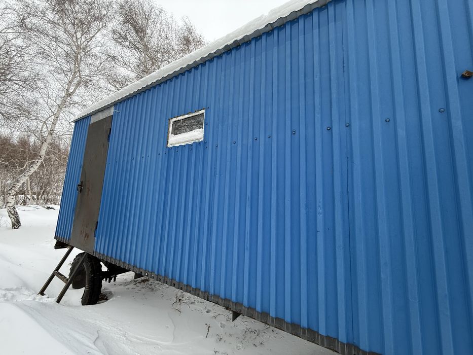 Жилой вагончик на колесах