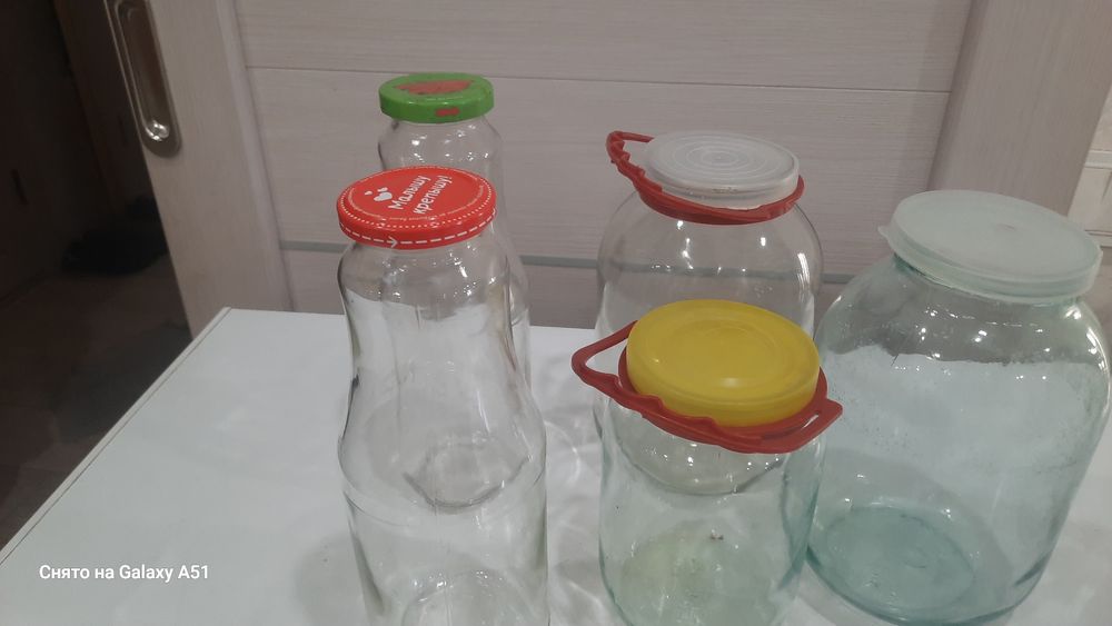 Продам стеклянные банки