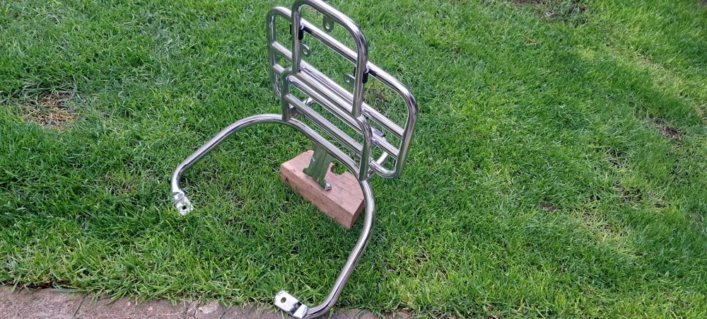 Ауспуси, генерация, части за чопър. Багажник за Vespa нов.